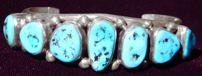 Navajo row bracelet 14a