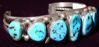 Navajo row bracelet 14e